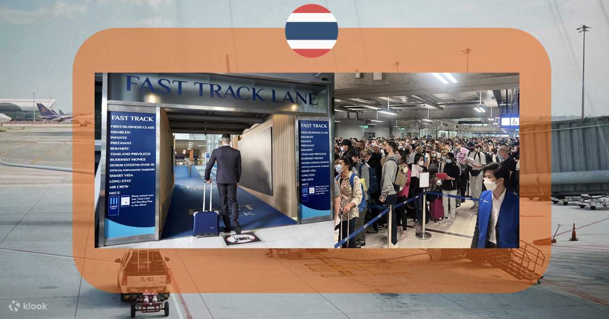 Immigration VIP Fast Track Service at Suvarnabhumi Airport BKK